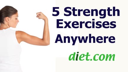 5 Strength Exercises Anywhere